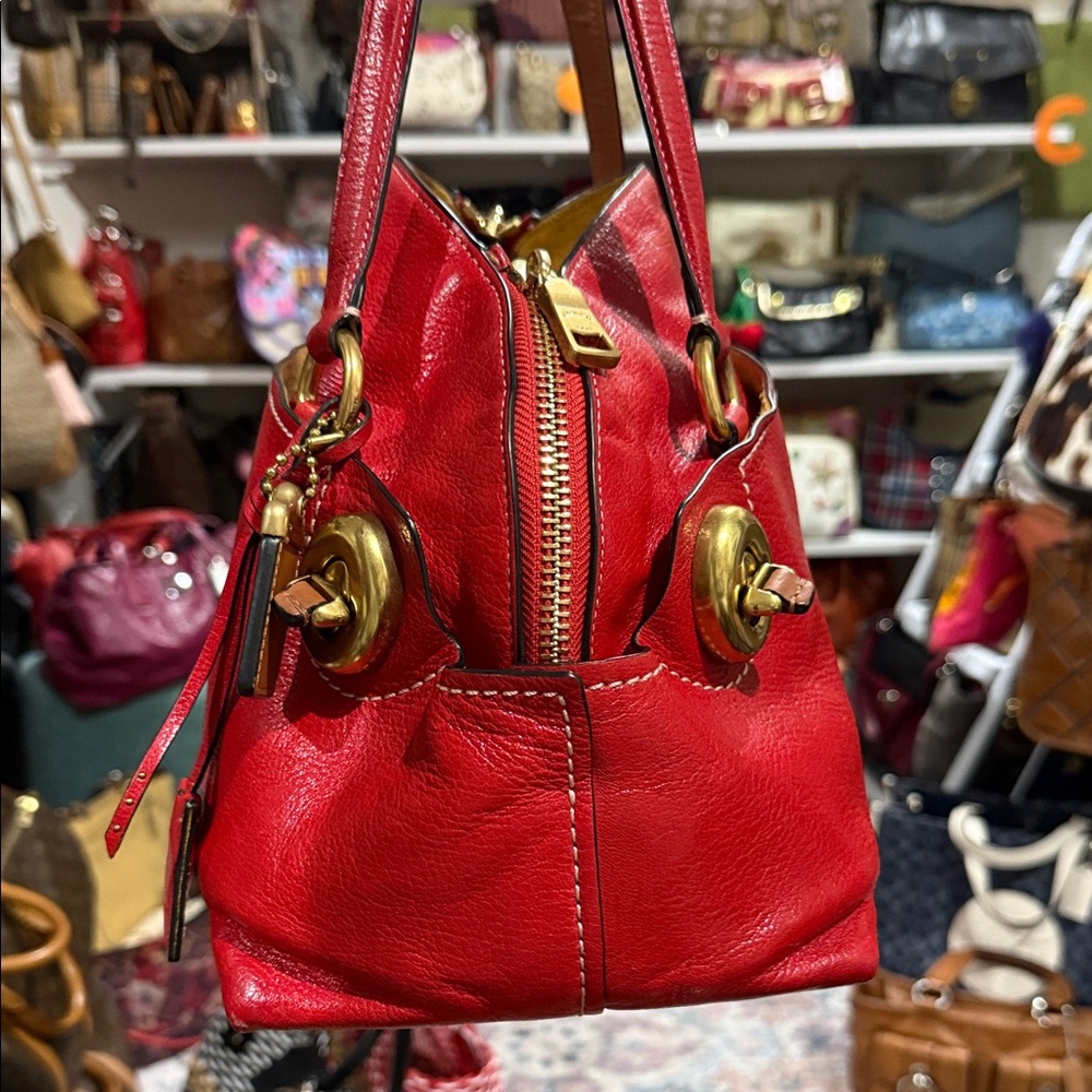 COACH 1941 Outlaw Satchel 36 Red leather
Bag satchel Handbag . - Picture 2 of 11